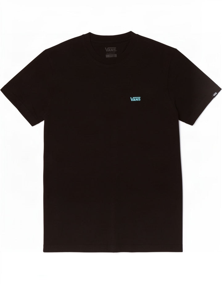 Vans T-shirt coupe classique pour hommes, petit, en coton noir