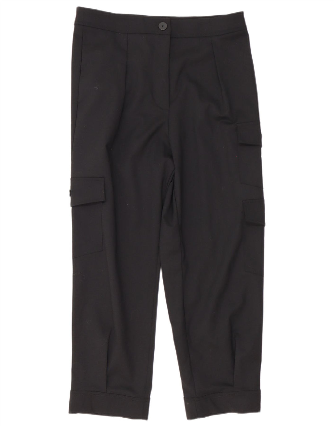 Sundek Pantalon Cargo Droit Femme Moyen W30 L26 Coton Noir