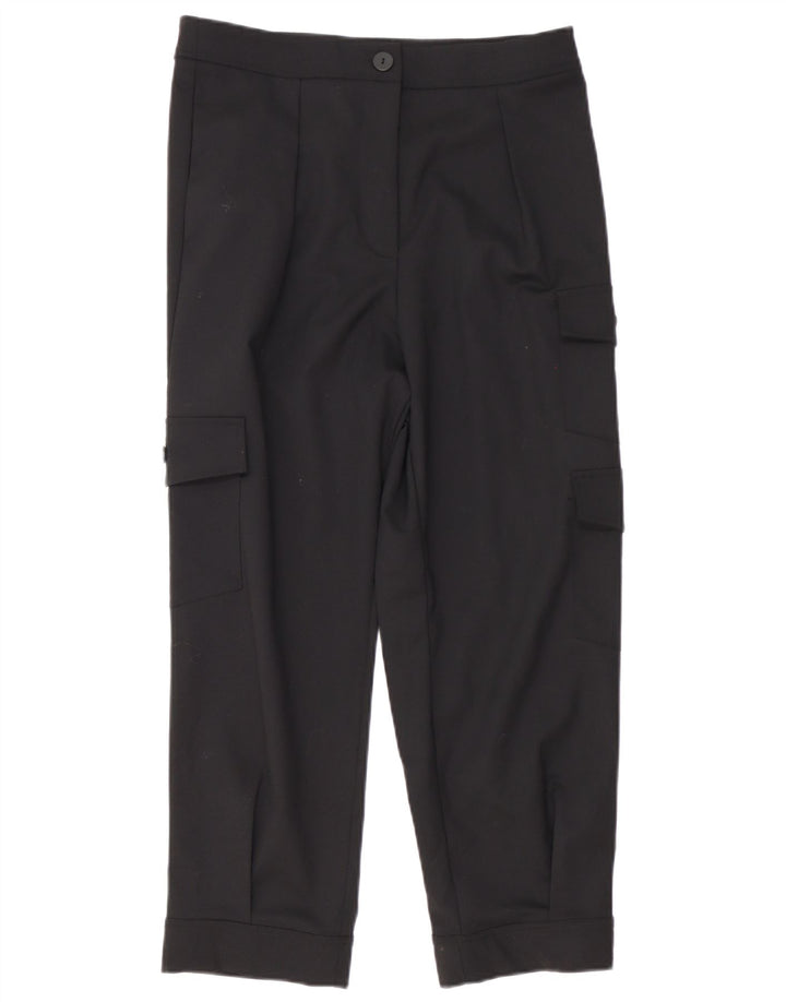 Sundek Pantalon Cargo Droit Femme Moyen W30 L26 Coton Noir