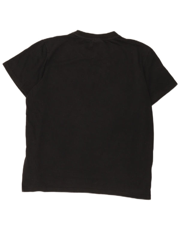 Fila T-shirt graphique pour hommes, grand, noir, coton