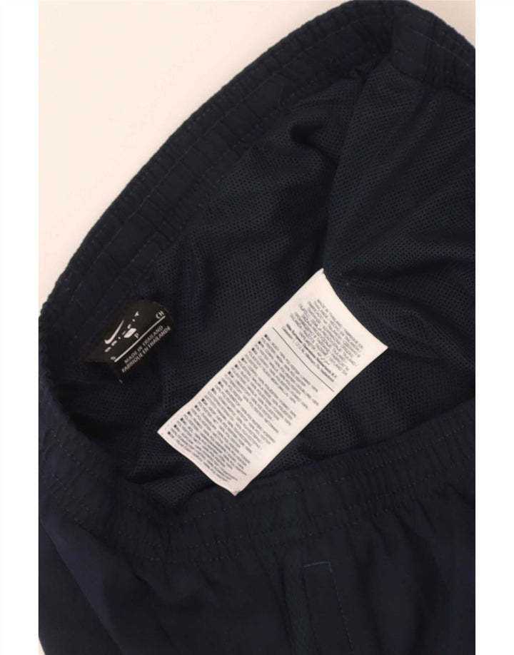Nike Pantalon de survêtement Dri Fit pour homme Taille S Bleu marine Polyester