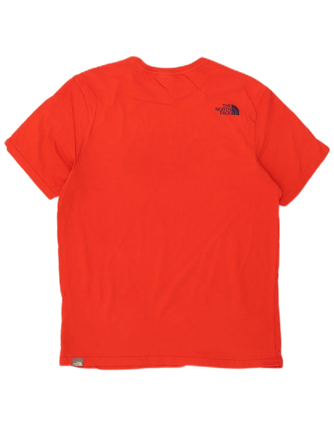 The North Face T-Shirt Graphique Homme Rouge Moyen Coton