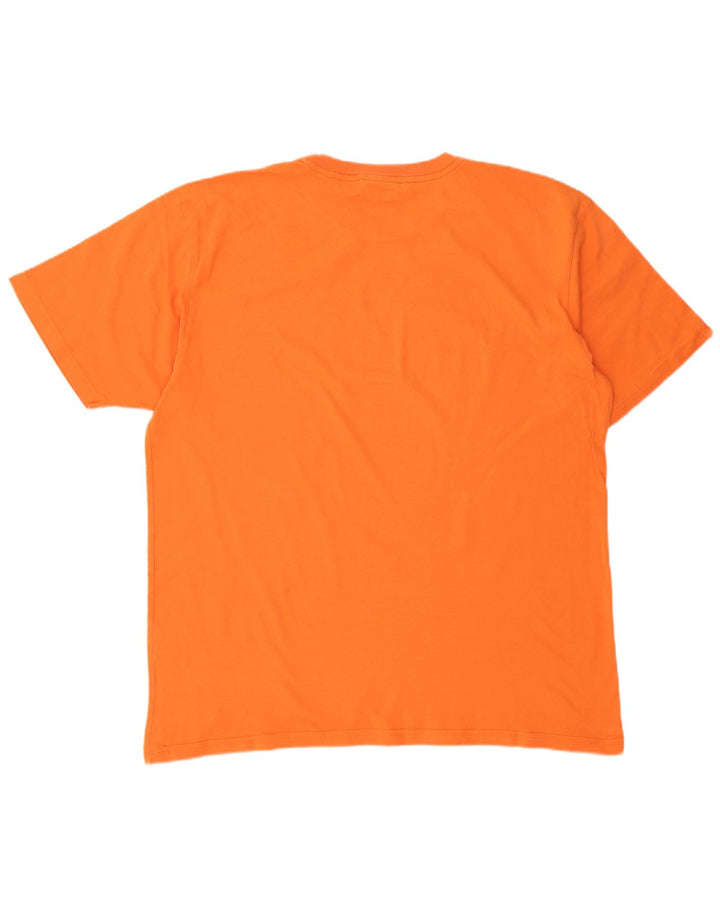 CHAMPION T-Shirt Homme Grand Orange