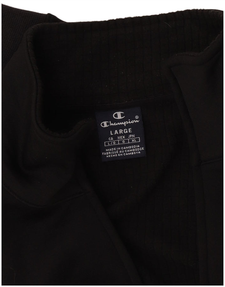 Champion Veste de survêtement pour homme Taille L Noir