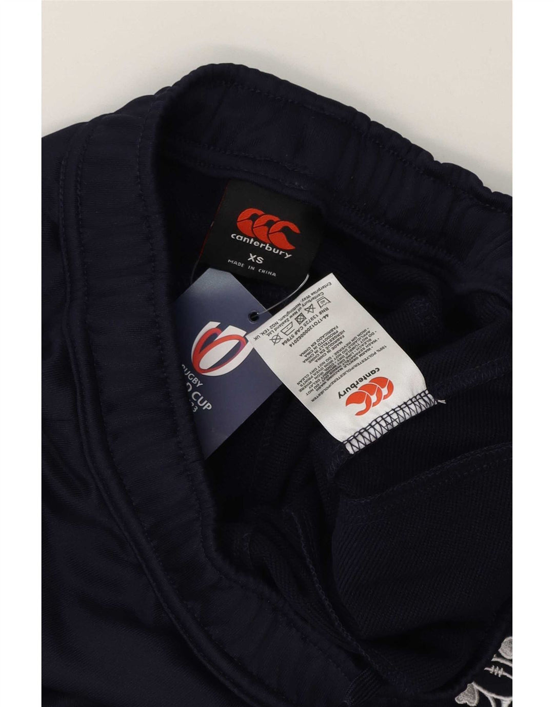 Canterbury Pantalon De Survêtement IRFU XS Bleu Marine Polyester