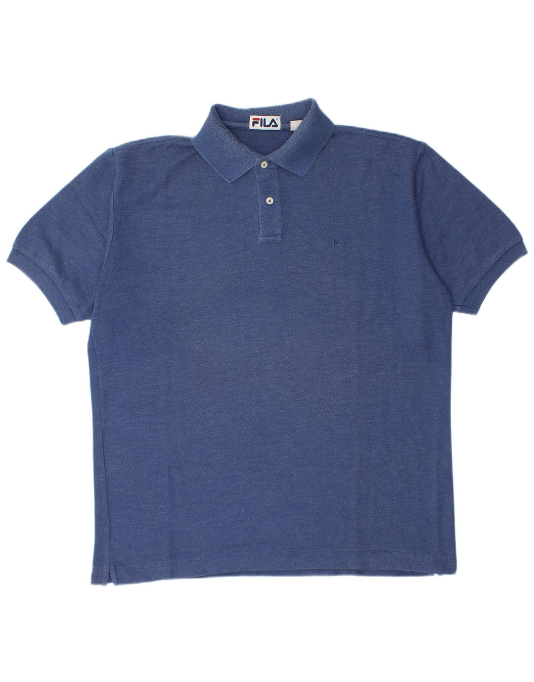 Fila Polo Homme IT 52 Large Bleu Coton