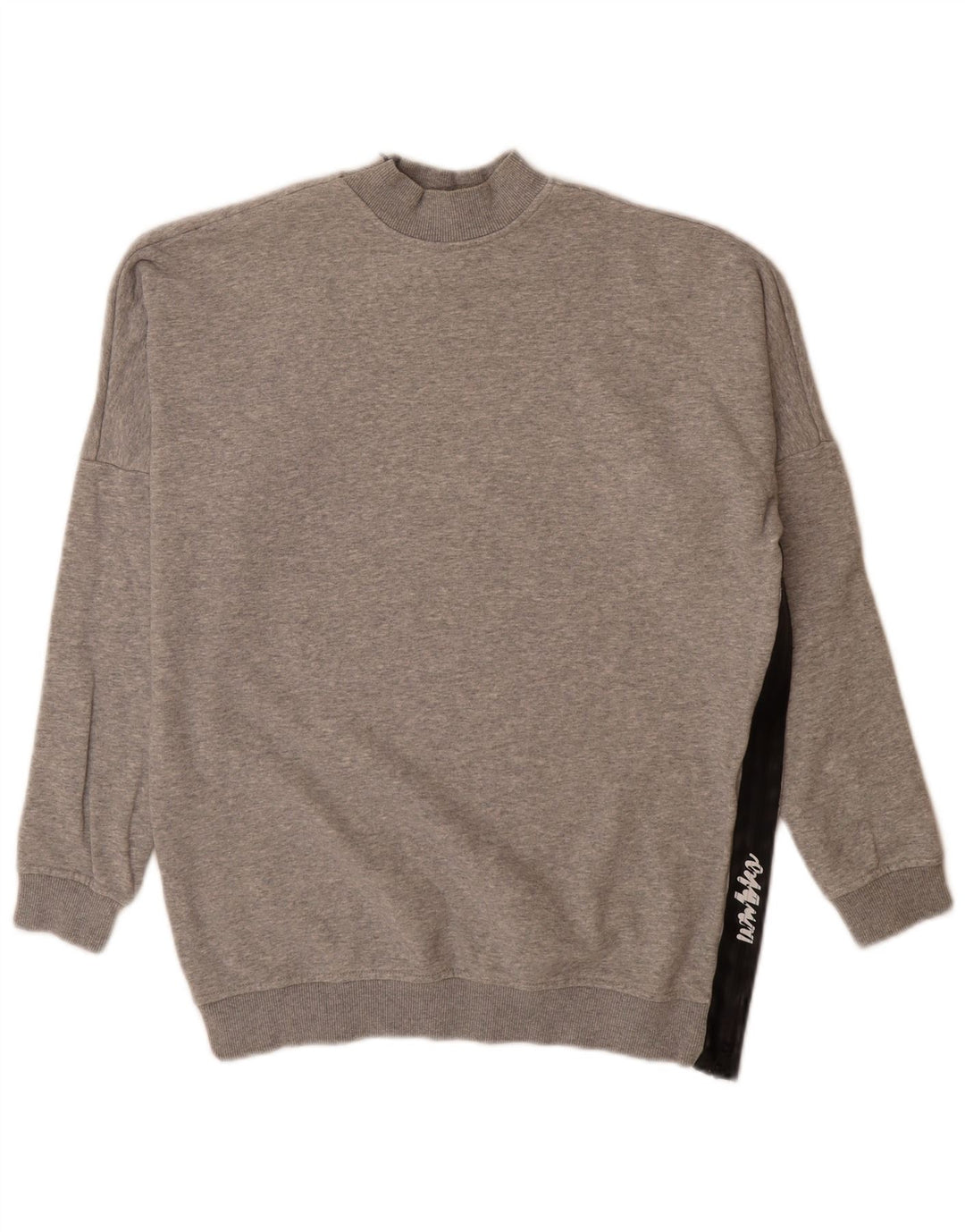Umbro Sweatshirt Graphic Sweatshirt Jumper Small Homme Gris Colorblock