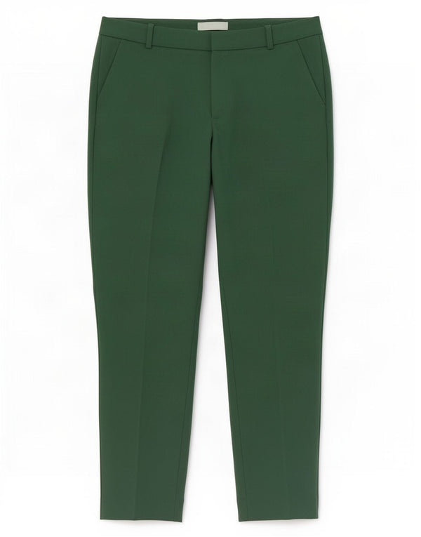 Hobbs Pantalon chino fuselé pour femme UK 14 Large W34 L28 Vert