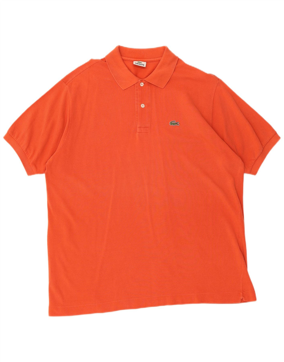 Lacoste Polo Homme Taille 6 XL Coton Orange