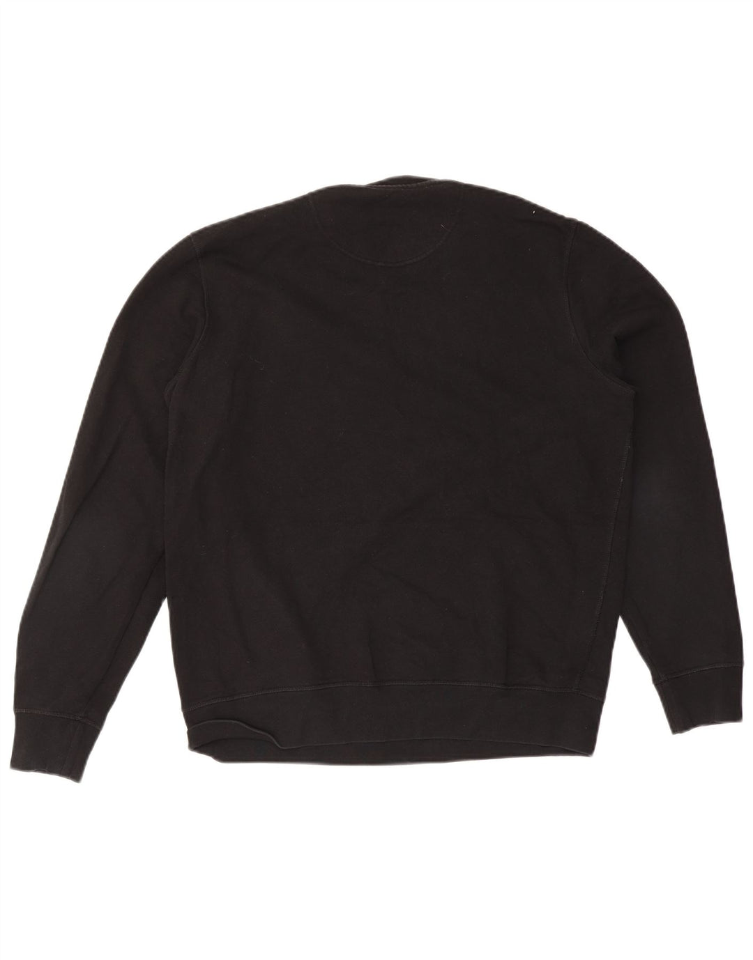Barbour Mens Graphic Sweatshirt Jumper Grand Coton Noir