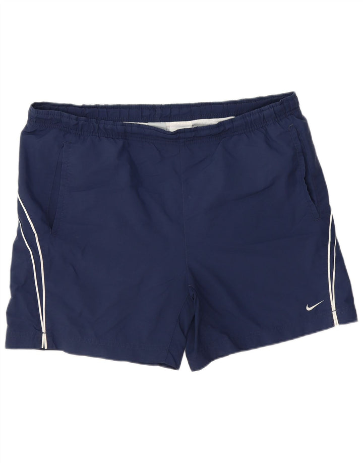 NIKE Short de Bain Homme XL Bleu Marine Polyester