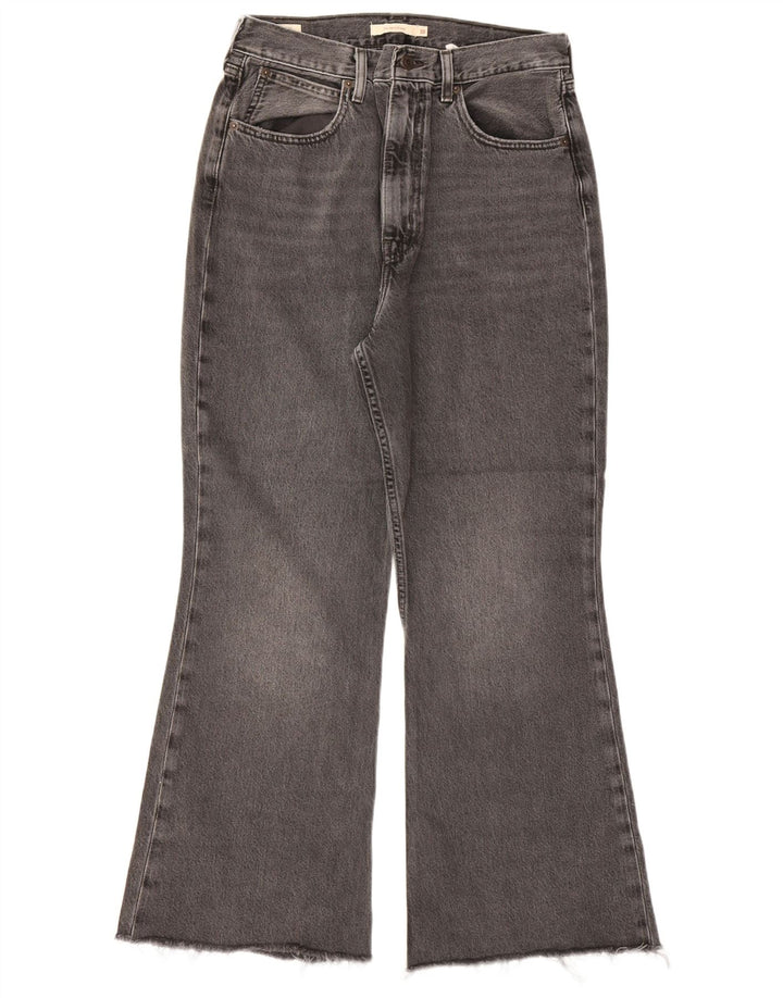 Levi's Jean Flare Taille Haute W30 L26 Femme Gris Coton