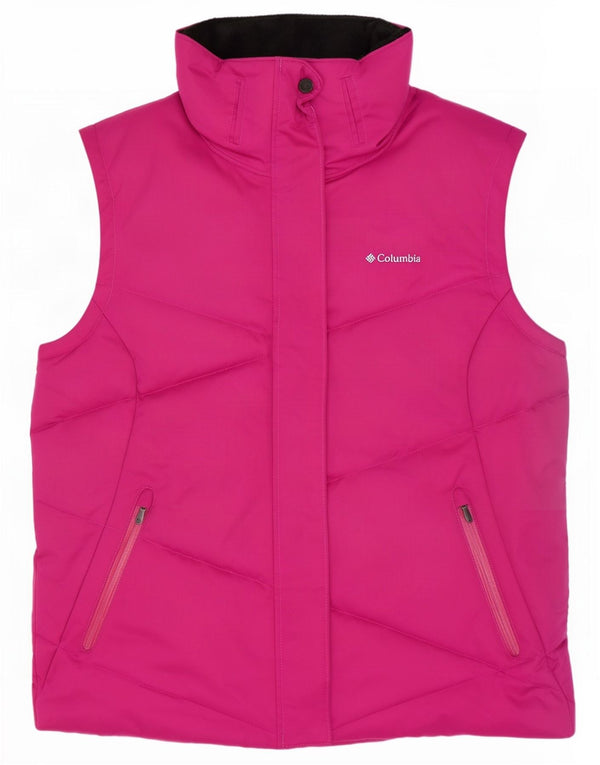 Columbia Gilet rembourré Omni-Shield pour femme UK 16 Large Rose Polyester