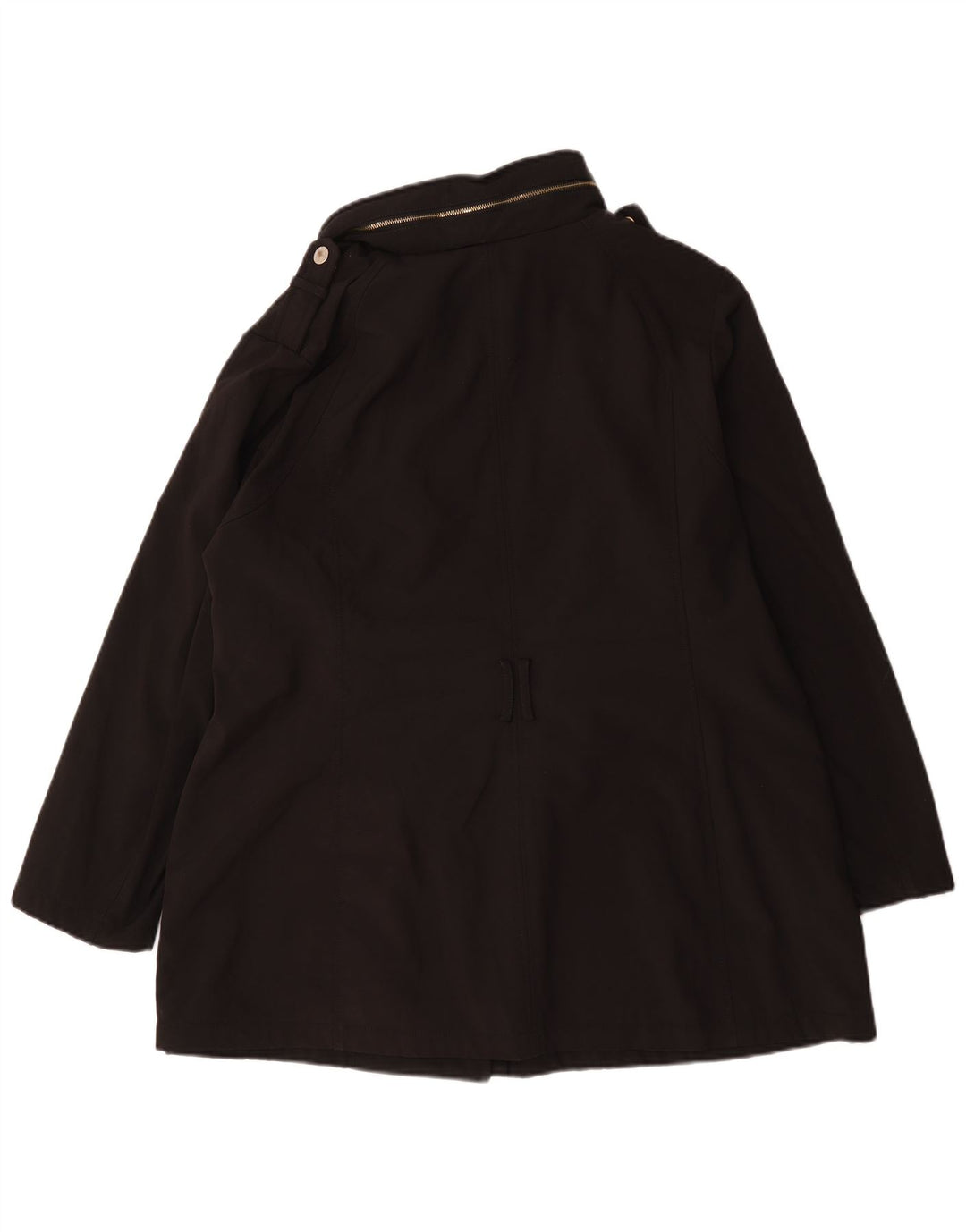 Michael Kors Veste militaire surdimensionnée pour femme UK 20 2XL Noir Polyester