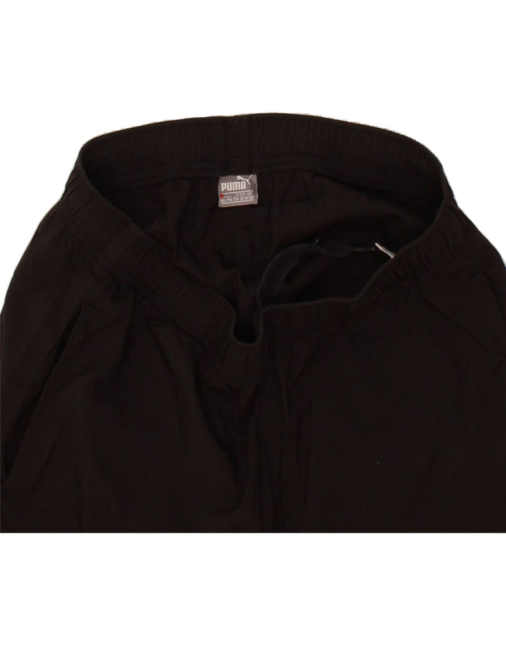 PUMA Boys Sport Shorts 15-16 Years Black Polyester Vintage Puma and Second-Hand Puma from Messina Hembry 