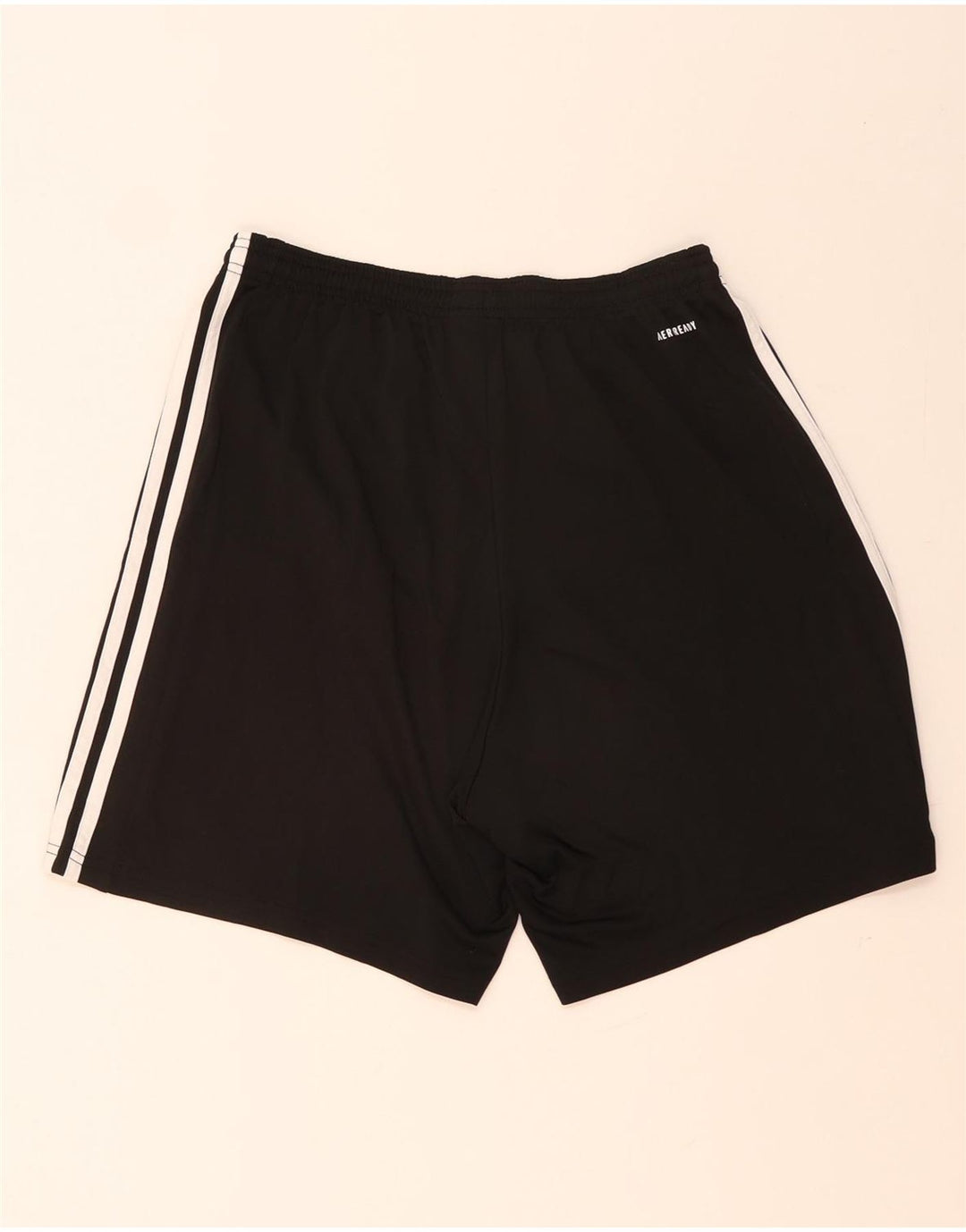 Adidas Short de sport Aeroready pour hommes, grand, noir, polyester