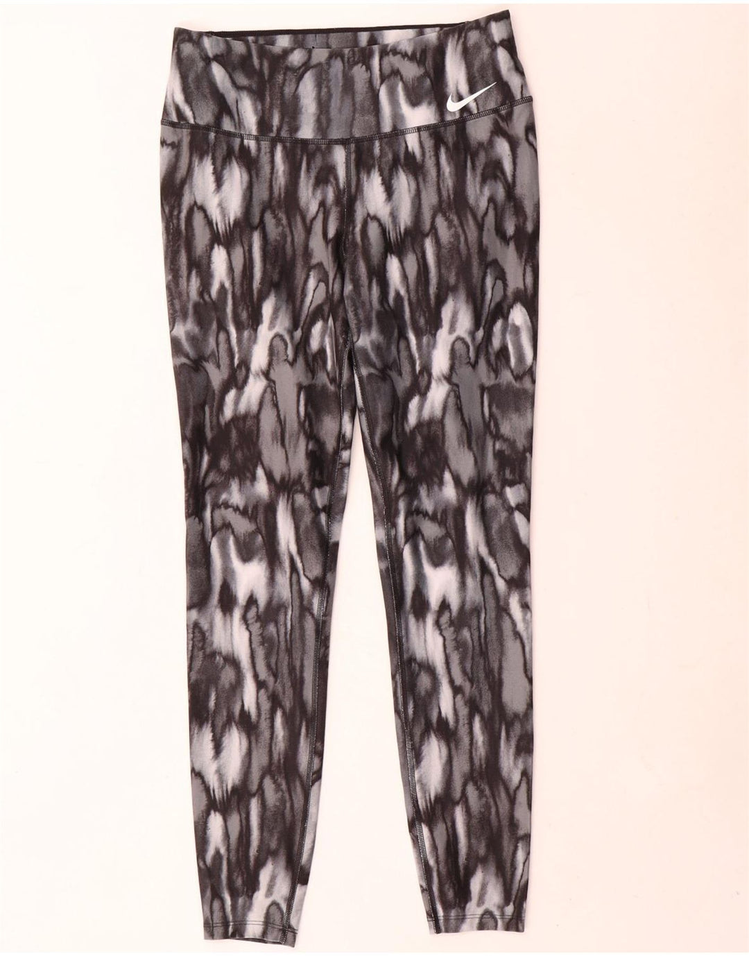 Nike Legging Dri Fit pour femme UK 44 Gris moyen imprimé animal