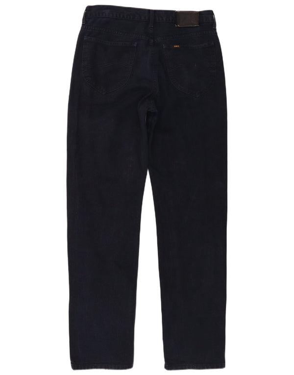 Lee Pantalon décontracté droit Chicago pour homme W33 L34 Bleu marine Coton