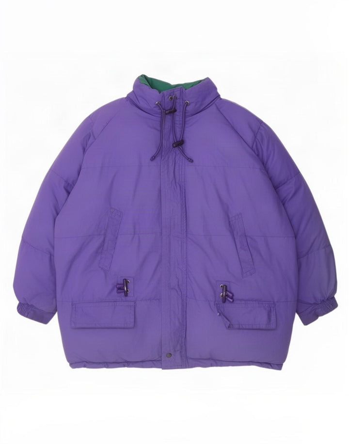 Diadora Veste matelassée réversible pour homme UK 38 Violet moyen