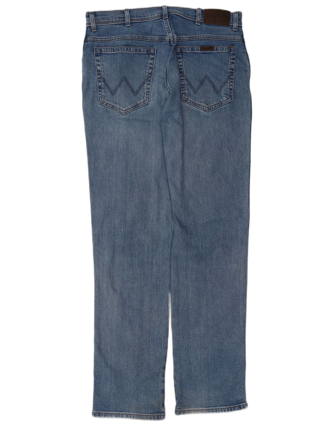 WRANGLER Jean droit homme W36 L34 bleu coton