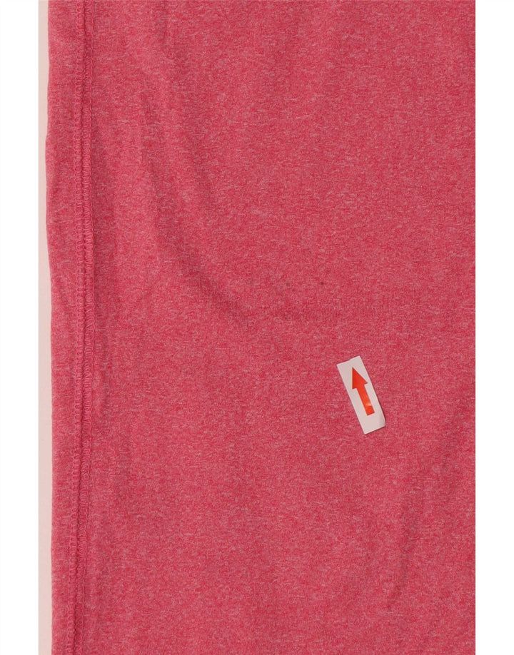 Champion Pantalon de Survêtement Capri Femme UK 14 Rose Moyen Moucheté