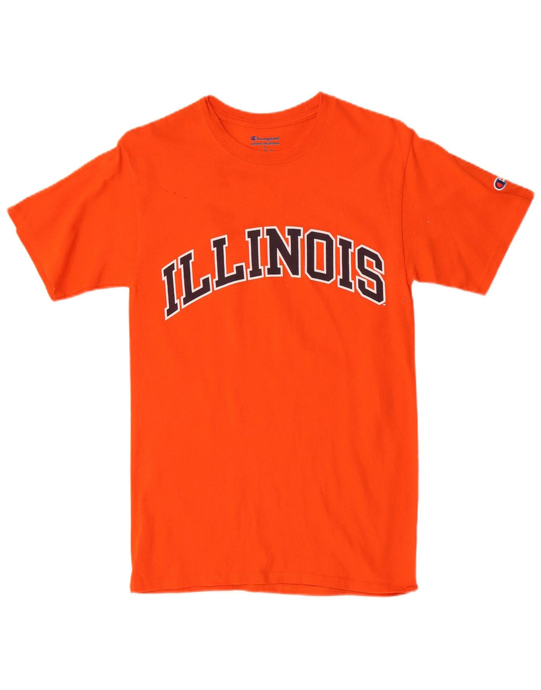 Champion T-Shirt Graphique Illinois Homme Petit Orange