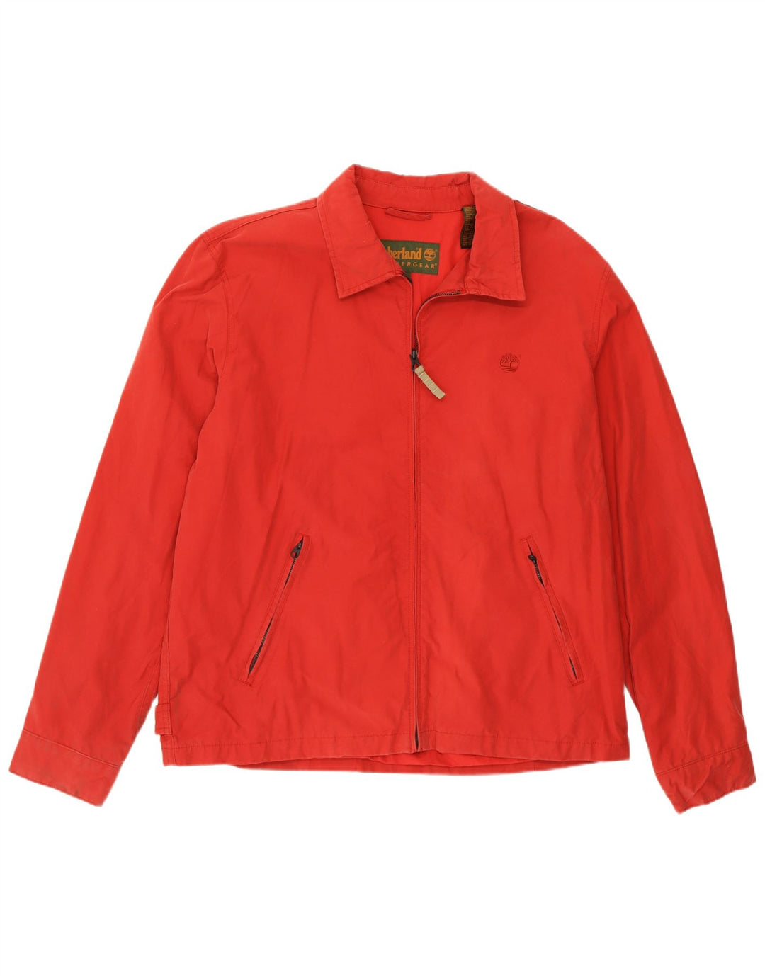 Timberland Veste Bomber Homme UK 42 XL Coton Rouge