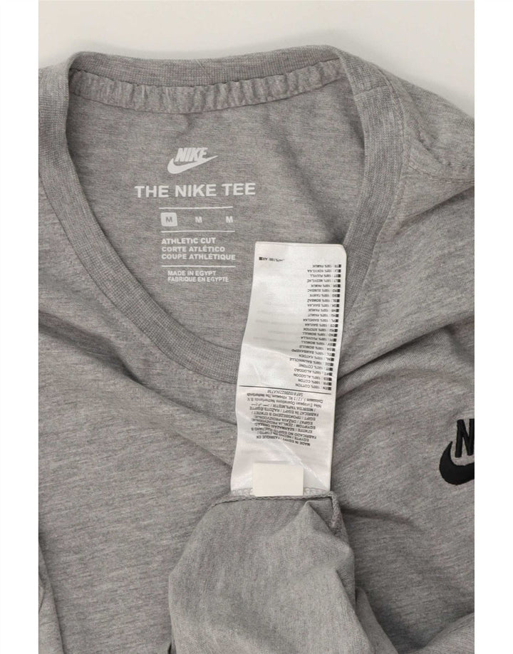 Nike Homme Athletic Cut T-Shirt Haut Gris Moyen Coton
