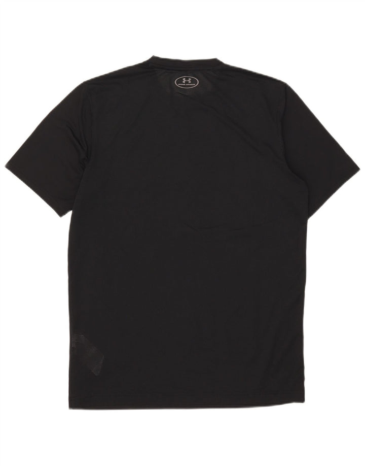 Under Armour T-Shirt Heat Gear Homme Noir Moyen Polyester