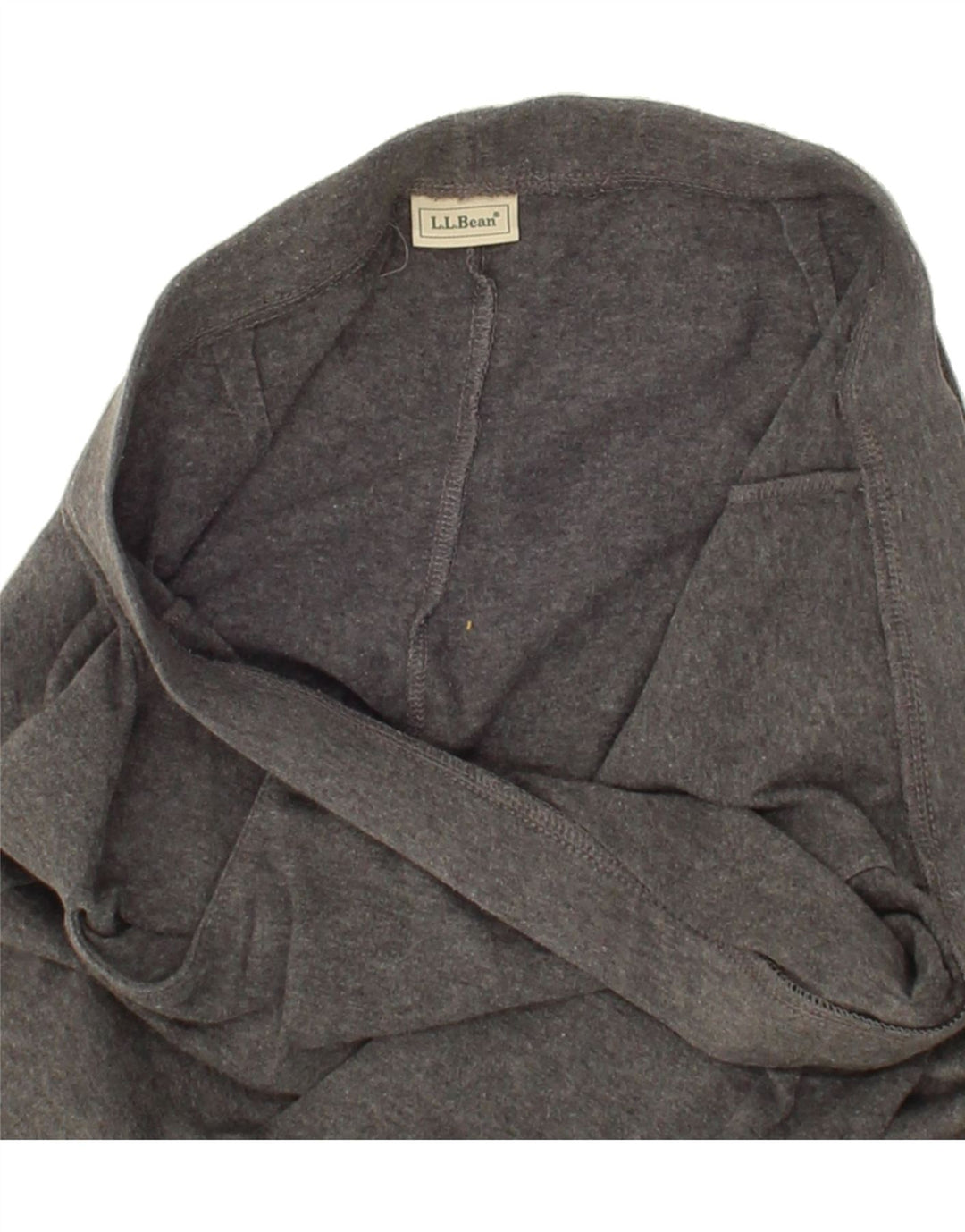 L.L.BEAN Womens Crop Tracksuit Trousers UK 16 Large  Grey Vintage L.L.Bean and Second-Hand L.L.Bean from Messina Hembry 