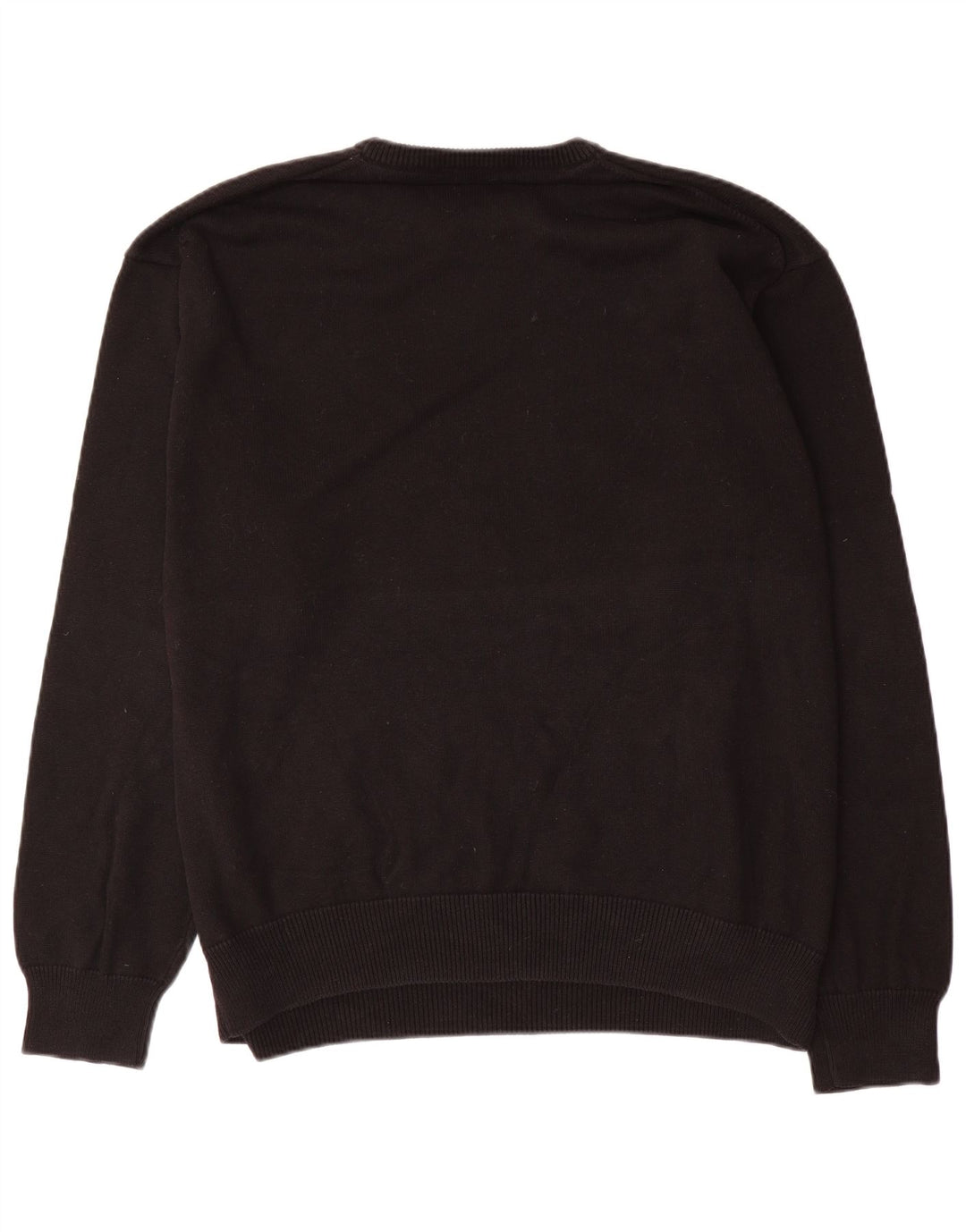 Gant Pull à col rond pour homme 3XL en coton noir