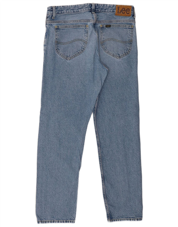 Lee Jean Droit Rider Femme W30 L28 Bleu Coton