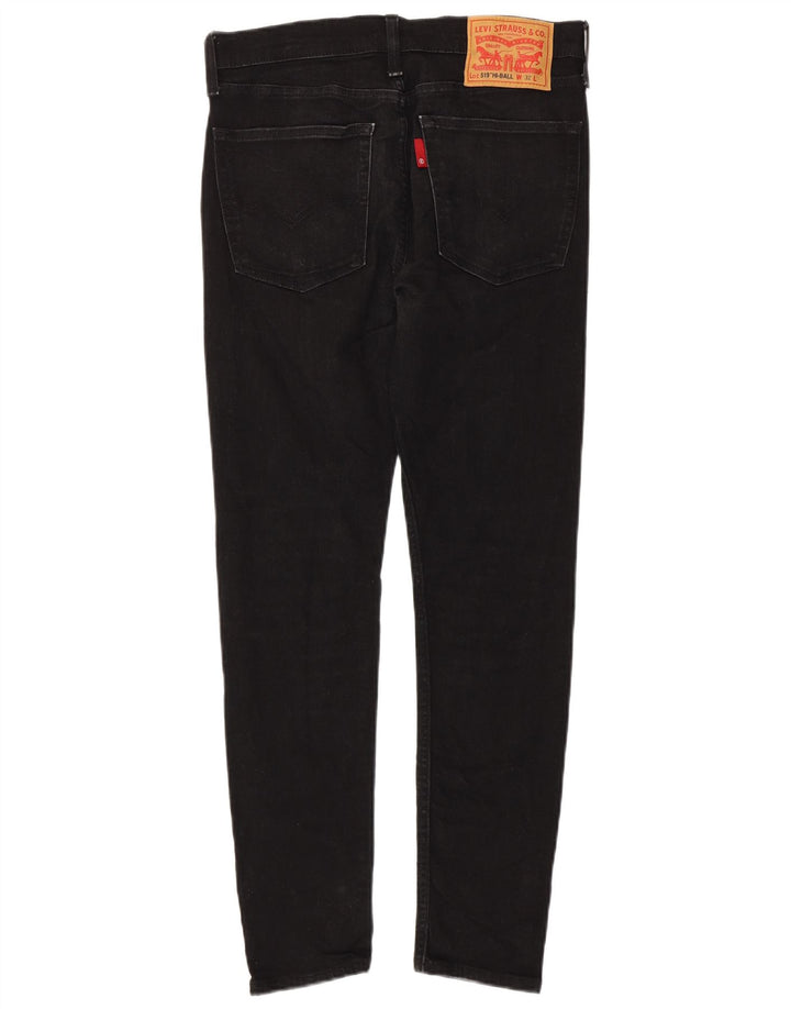 Levi's Jean 519 Skinny W32 L29 Homme Noir Coton