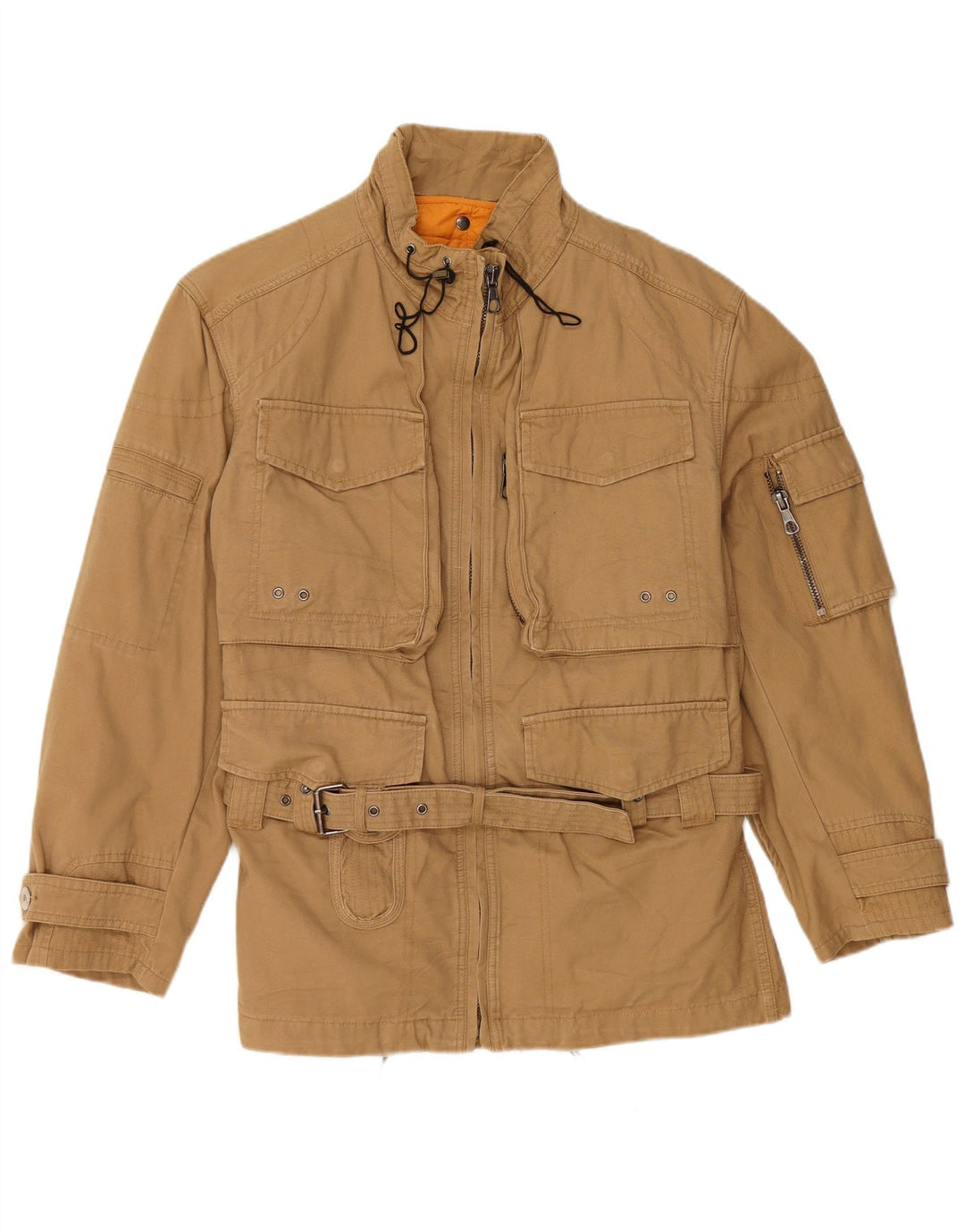 NAVY COAT Veste Utilitaire Homme IT 48 Beige Moyen