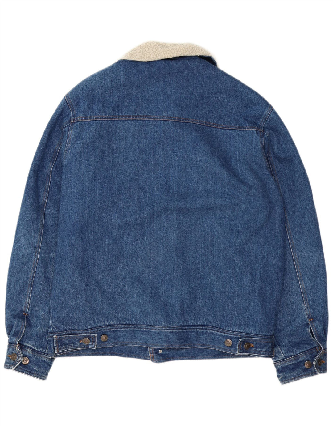 EXPLORER Veste Sherpa Denim Homme IT 52 XL Bleu Coton