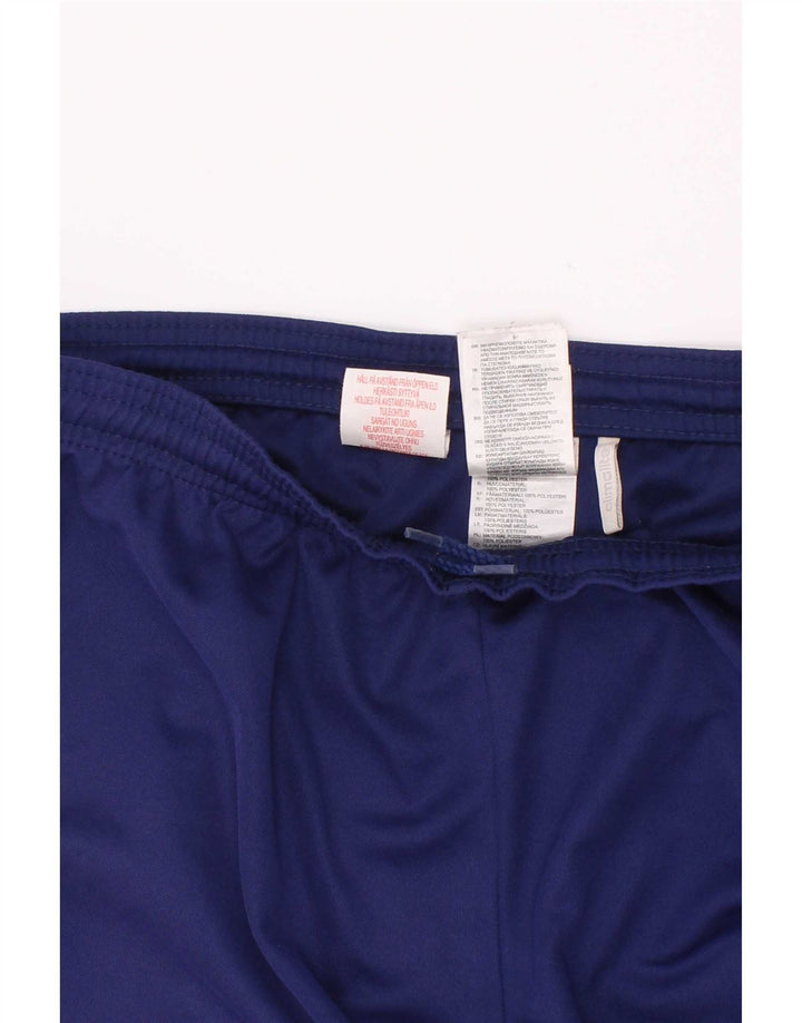 Adidas Garçon Climalite Sport Short 13-14 ans Bleu Polyester