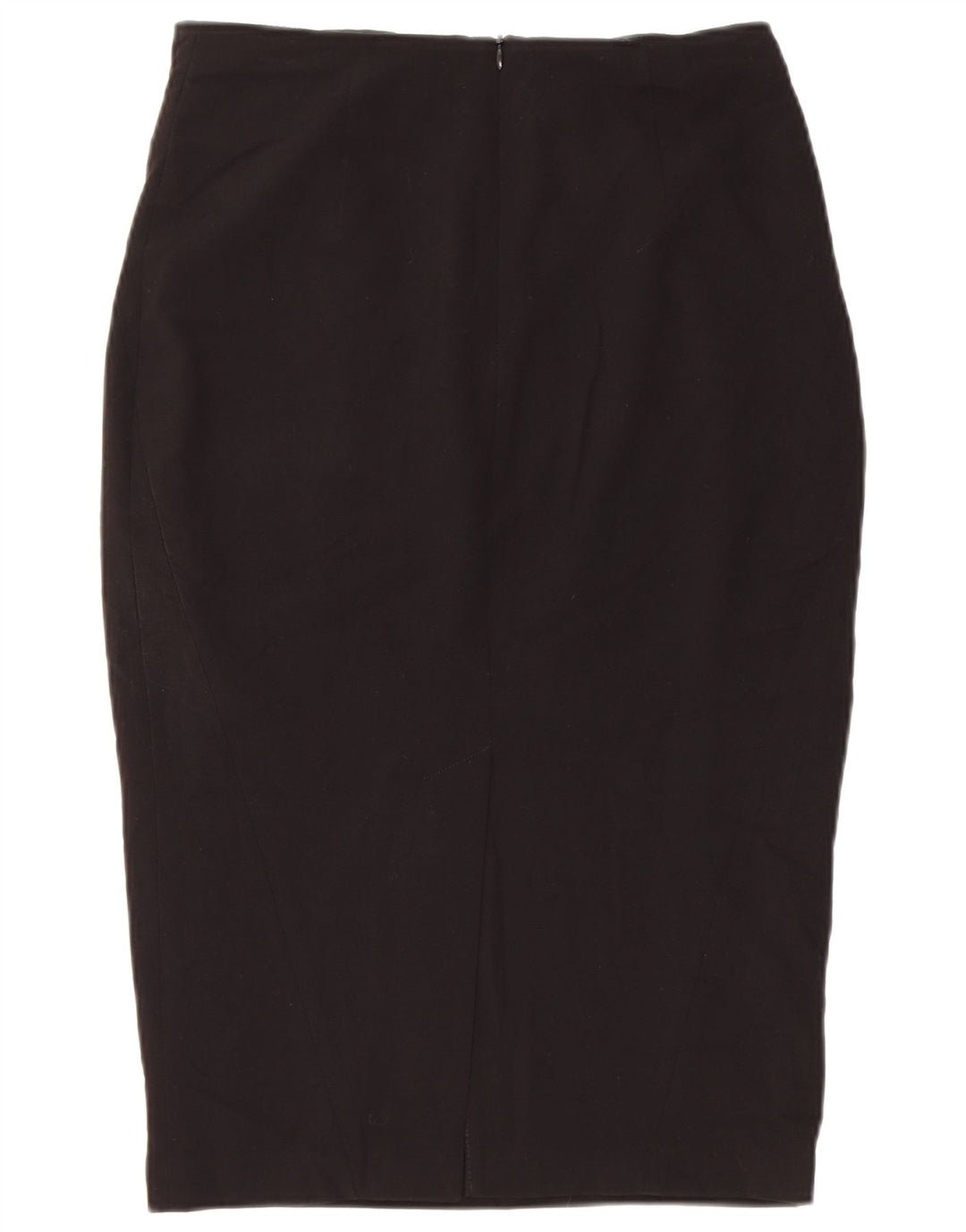 Marks & Spencer Jupe crayon pour femme UK 10 Small W28 Noir Polyester