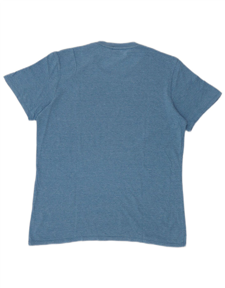 Levi's Tee-Shirt Graphique Homme Small Bleu Moucheté