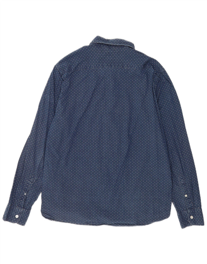 Levi's Chemise Homme Large Bleu Marine Spotted Cotton