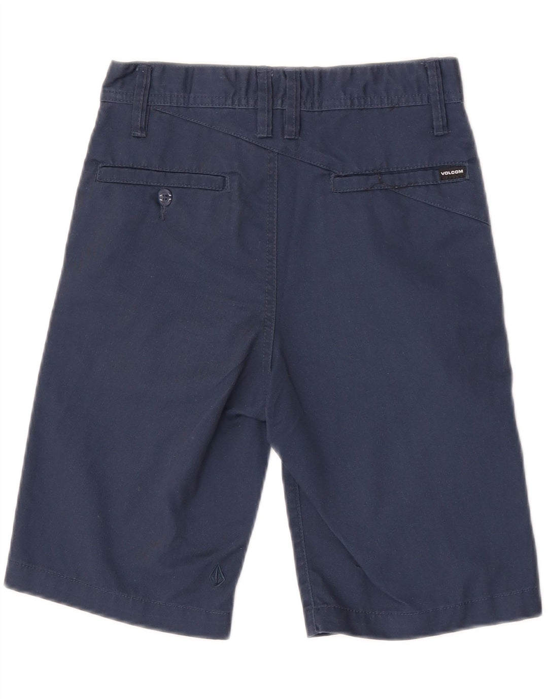 Volcom Short Chino Garçon 11-12 ans W26 Bleu Marine Polyester