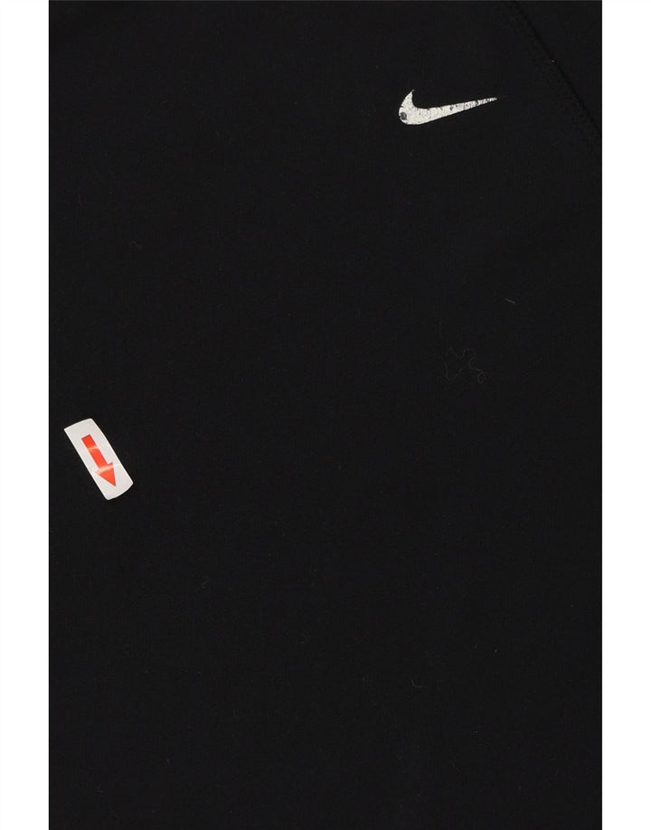 Nike Hommes Dri Fit T-Shirt Haut Petit Noir Polyester