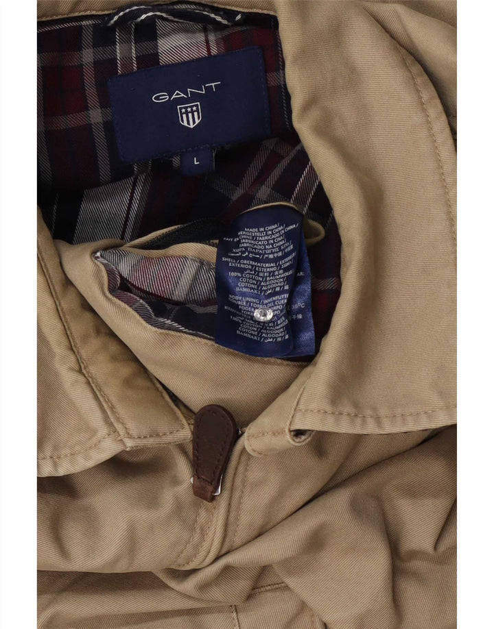 Gant Veste Bomber Homme UK 40 Large Beige Coton