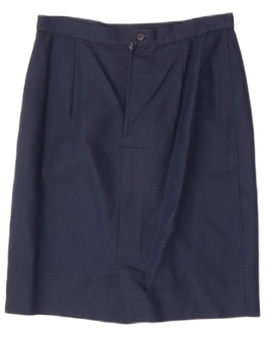 LUISA SPAGNOLI Jupe Droite Femme IT 44 Medium W28 Bleu Marine