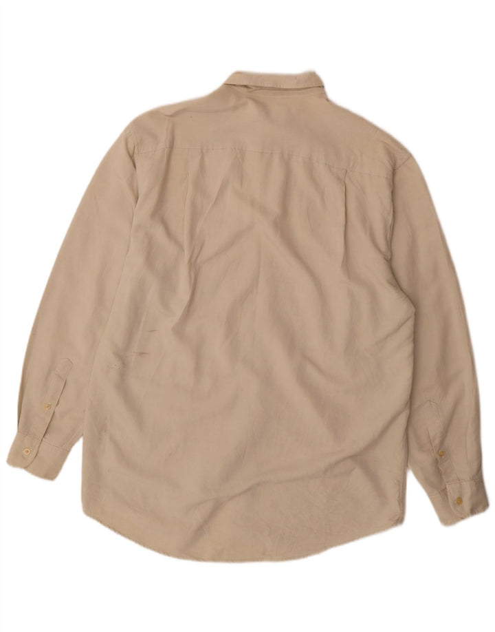 Nautica Chemise Homme Rayonne Beige Moyen