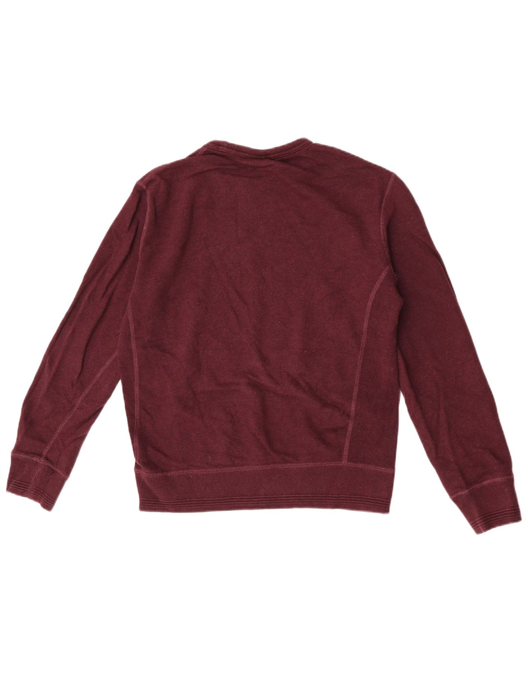 Marks & Spencer Sweat-shirt pour homme en coton bordeaux Taille S