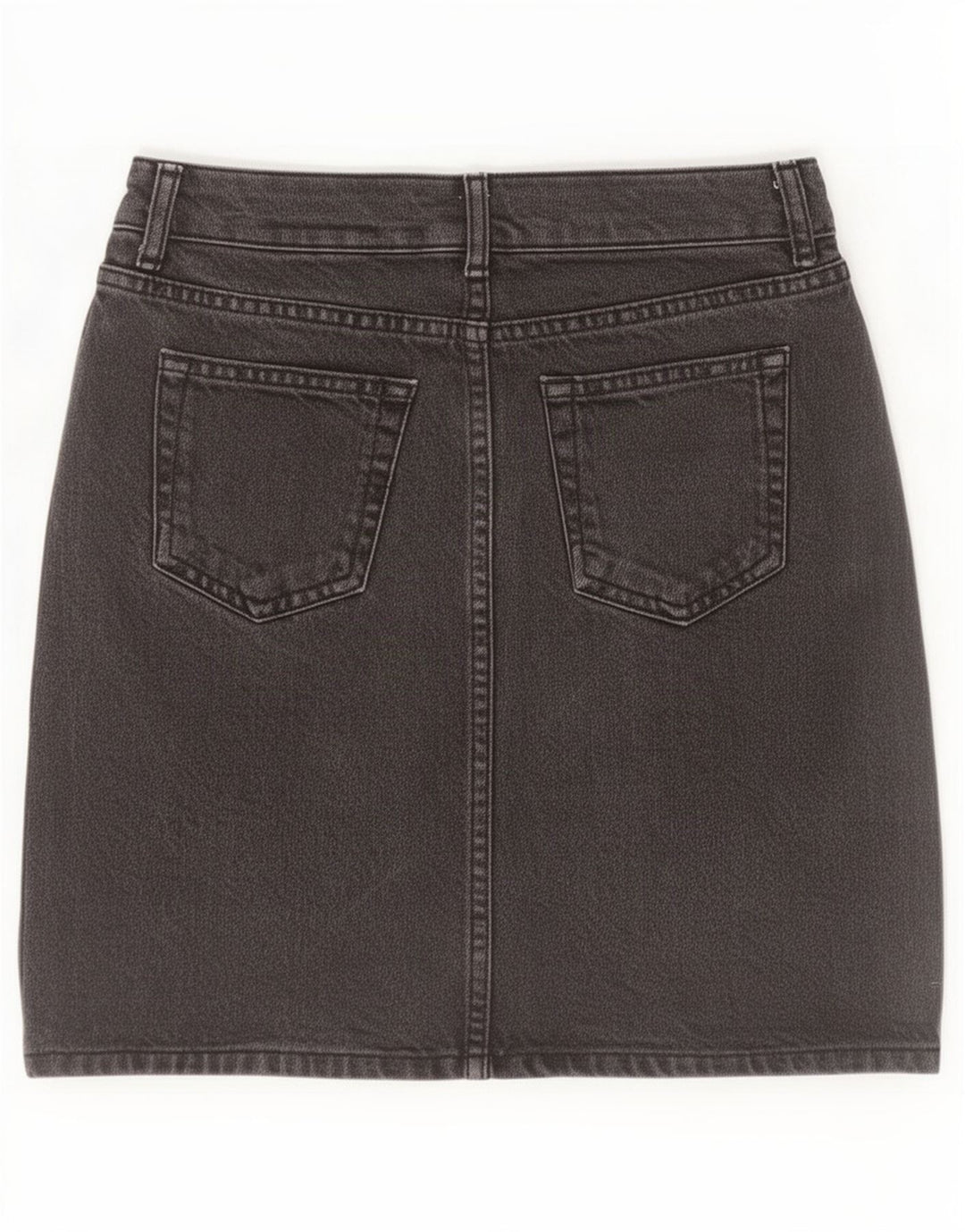 Topshop Mini jupe en jean femme W26 petit coton noir