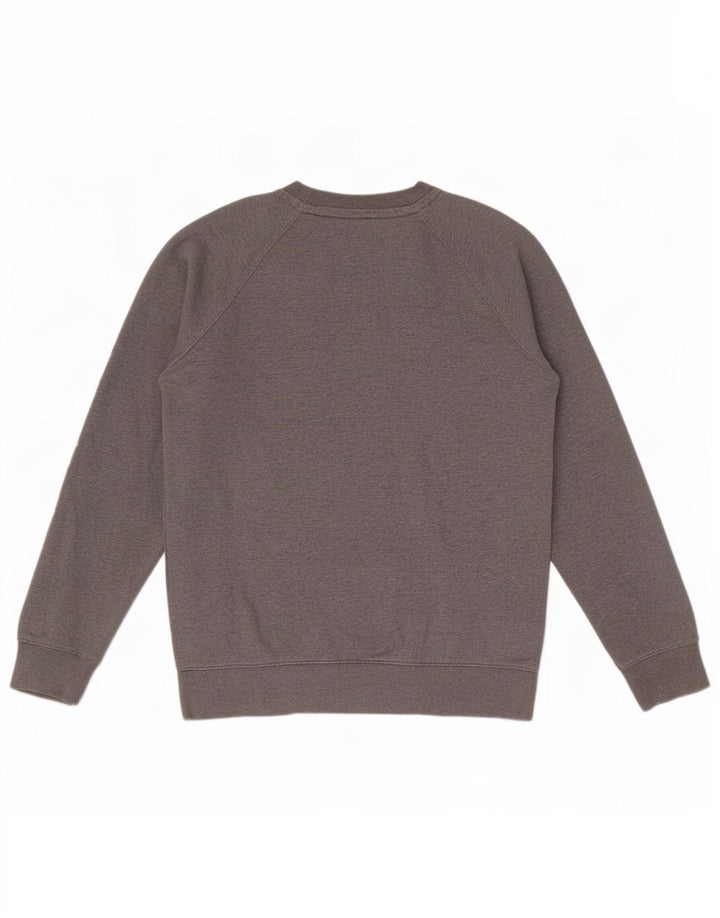 Calvin Klein Jeans Sweat-Shirt Graphique Homme Gris Moyen Coton