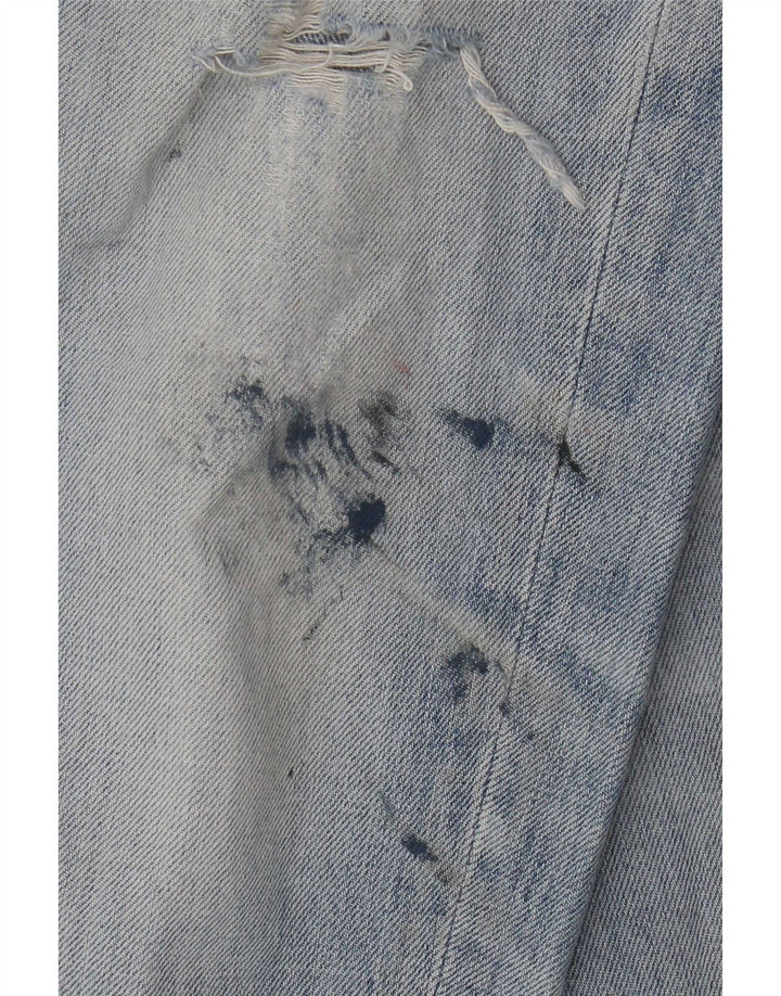 Superdry Jean ample effet vieilli W30 L30 bleu coton
