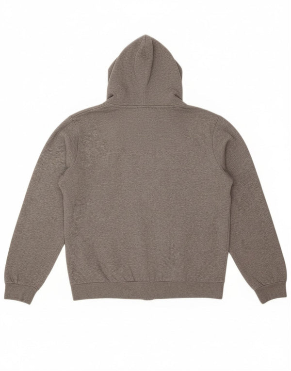 Champion Pull à capuche zippé graphique pour garçon 15-16 ans 2XL Gris moucheté