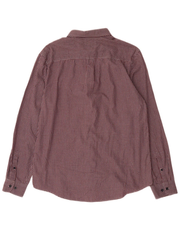 Penguin Chemise Slim Fit Heritage Homme Rouge à Carreaux en Coton